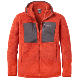 Felpa da uomo Rab Granitic Hoody rosso