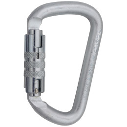 Moschettone Camp Steel D Pro 2Lock argento