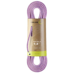 Corda Edelrid Birdlime 1R 9,8 mm 80 m rosa pink-royal