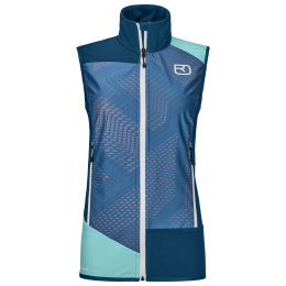 Gilet da donna Ortovox Col Becchei Vest W blu petrol blue