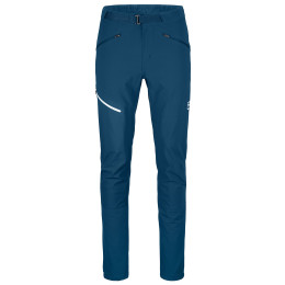 Pantaloni da uomo Ortovox Brenta Pants blu Petrol Blue