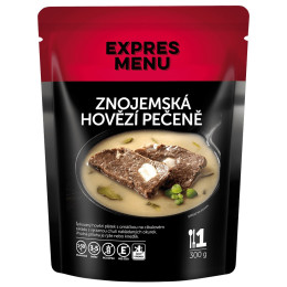Pasto pronto Expres menu Fettina di manzo con salsa a base di cipolle e cetrioli sott'aceto 300 g