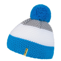 Berretto Sensor Pom-Pom bianco/blu Blue/White/Gray