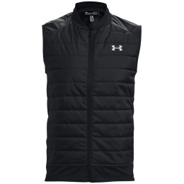 Gilet da uomo Under Armour Run Insulate Vest nero Black / / Reflective