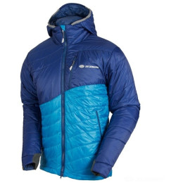 Giacca da uomo Sir Joseph Heron Hooded Man blu navy/turquoise