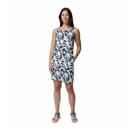 Vestito Columbia Chill River™ Printed Dress bianco/nero Everblue, Botaniflage Tonal