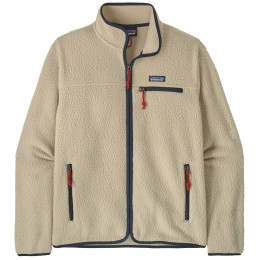 Felpa da uomo Patagonia M's Retro Pile Jacket beige/blu Pelican