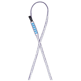Fettuccia ad anello Beal Dyneema 6 mm (120 cm) bianco/viola Violet