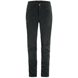 Pantaloni da donna Fjällräven Abisko Trail Stretch Trousers W nero Black