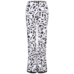 Pantaloni da donna Dare 2b Upshill Pant nero/bianco Black & White Graffiti