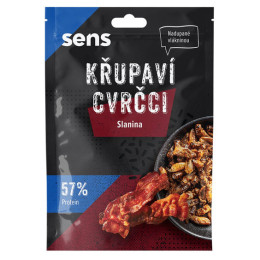 Grilli commestibili Sens Grilli croccanti e tostati – Bacon 16 g