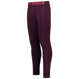Pantaloni termici da uomo Mons Royale Olympus Legging viola Wine/Iron