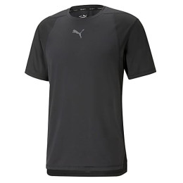 Maglietta da uomo Puma Engineered for Strength DriRelease Tee nero black