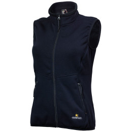 Gilet da donna Warmpeace Trailmark Powerstretch nero Black