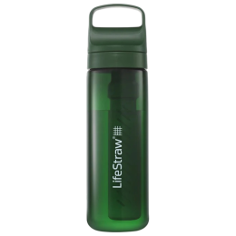 Bottiglia filtrante LifeStraw Go 2.0 Water Filter Bottle 650 ml verde scuro Terrace Green