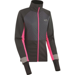 Giacca da donna Kari Traa Toril Jacket nero/rosa Ebony