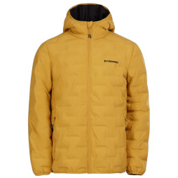 Giacca invernale da uomo Fundango Smoke Eco Hooded Jacket giallo kangoo