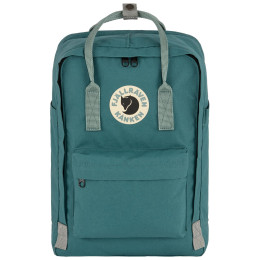 Zaino Fjällräven Kånken Koncept Laptop 15" nero Black Oak-Rowan Red