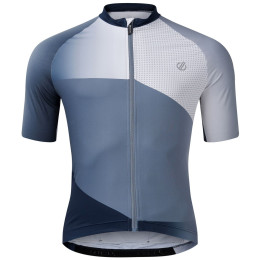 Maglia da ciclismo da uomo Dare 2b Lightning Short Sleeve Printed Jersey grigio MercuGradPrt
