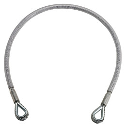 Cavo di ancoraggio Camp Anchor Cable 100 cm argento