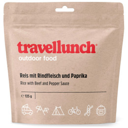 Cibo disidratato Travellunch Manzo piccante con riso e verdure 125g