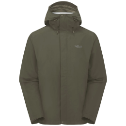 Giacca da uomo Rab Downpour Jacket verde