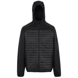 Giacca da uomo Regatta Newhill Hybrid grigio Ash/Black