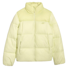 Giacca da donna 4F Down Jacket F581 verde chiaro LIGHT GREEN