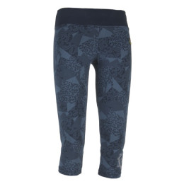 Leggings 3/4 da donna E9 Gemma blu scuro Oceanblue