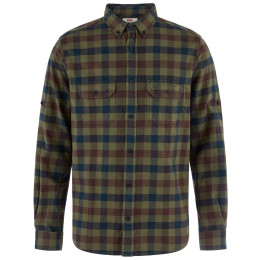 Camicia da uomo Fjällräven Skog Relaxed Shirt M verde Laurel Green-Dark Navy