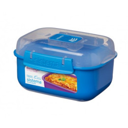 Scatola per alimenti Sistema Rectangle 525ML blu