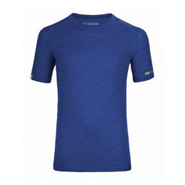 Maglietta funzionale da uomo Ortovox Merino 105 Ultra Short Sleeve blu StrongBlue