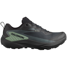 Scarpe da uomo Salomon Genesis Gore-Tex nero/verde Black / Agave Green / Urban Chic