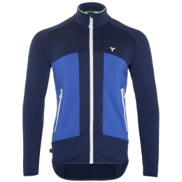 Maglia da ciclismo da uomo Silvini Valdaoro blu navy-blue