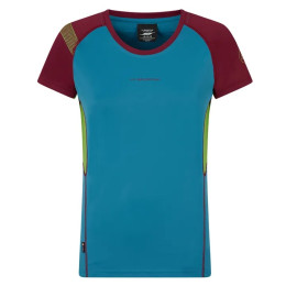 Maglietta da donna La Sportiva Move T-Shirt W blu Topaz/Red Plum