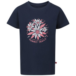 Maglietta da bambino Alpine Pro Dallo 3 Moonlit Ocean blu scuro MOONLIT OCEAN VARIANTA PA