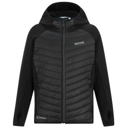 Giacca da bambino Regatta Junior Andreson Hybrid Black/Sealgr nero/grigio Black/Sealgr