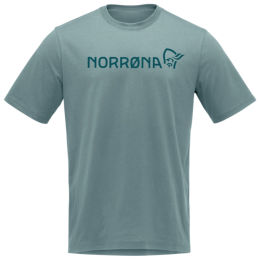 Maglietta da uomo Norrona 29 cotton Norrøna viking T-shirt azzurro Trooper