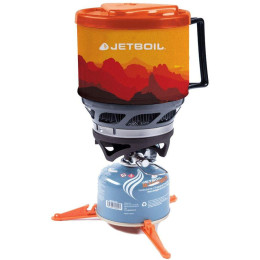 Fornello a gas Jet Boil MiniMo® rosso/arancio Sunset