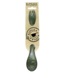 Cucchiaio e forchetta Kupilka Spork 225 verde Green