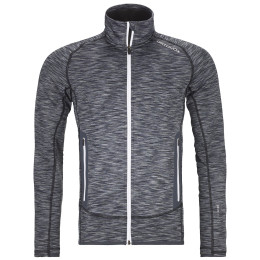 Giacca da uomo Ortovox Fleece Space Dyed Jacket nero BlackRavenBlend