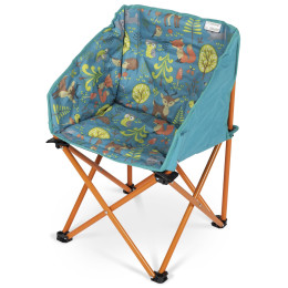 Sedia da campeggio per bambino Kampa Mini Tub Chair azzurro Woodland Creatures