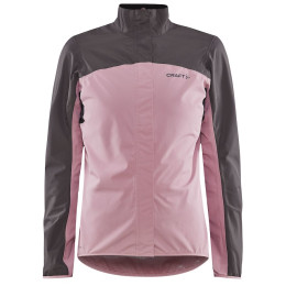Giacca da ciclismo da donna Craft W Core Endur Hydro grigio/rosa růžová s šedou
