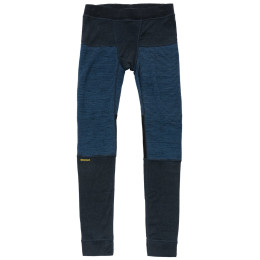 Pantaloni termici da uomo Devold Tuvegga Merino Longs Man blu scuro FLOOD