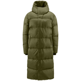 Cappotto da donna Haglöfs Long Down II verde Olive Green