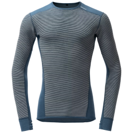 Maglietta funzionale da uomo Devold Reverso Merino Shirt Man blu Griffin