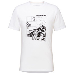 Maglietta da uomo Mammut Core T-Shirt Men Tiles bianco white