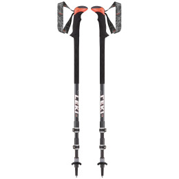 Bastoncini da trekking Leki Sherpa XTG AS rosso BlackWhiteFluorescentRed