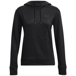 Felpa da donna Under Armour Armour Fleece LC Hoodie nero Black / / Black