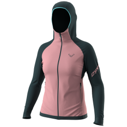 Felpa tecnica da donna Dynafit Transalper Ptc Hooded Jacket W blu/viola blueberry/6240